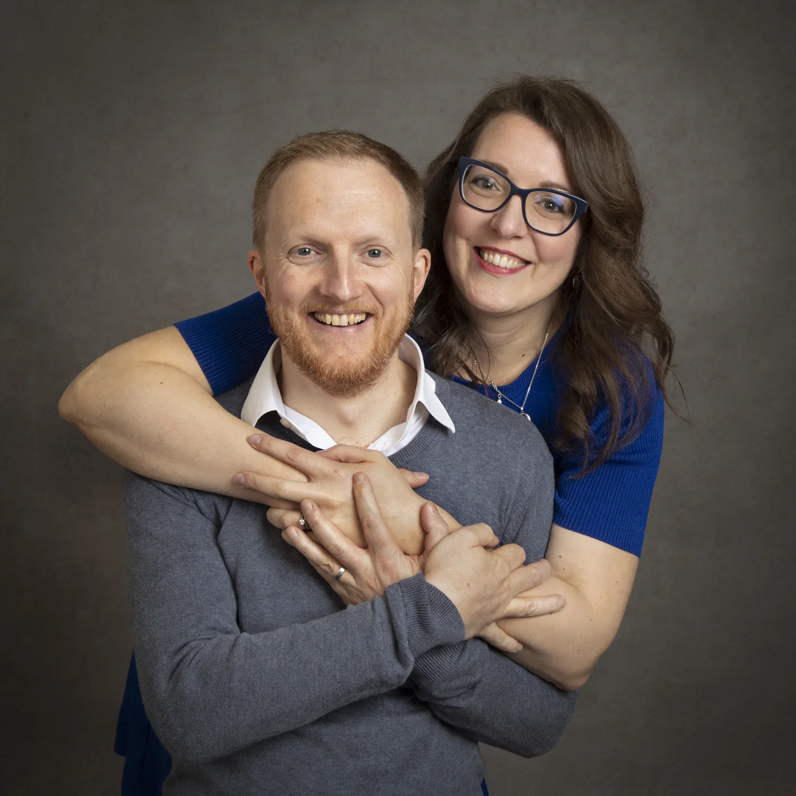 Studio family portrait photographed by Matt Curtis in Warminster, Wiltshire