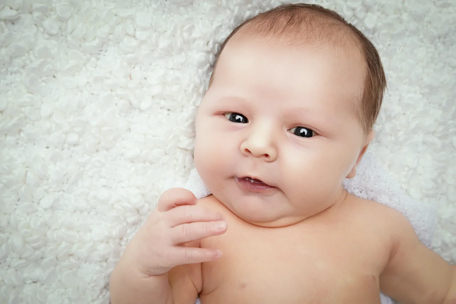 Newborn baby portrait photographed by Matt Curtis in Warminster, Wiltshire