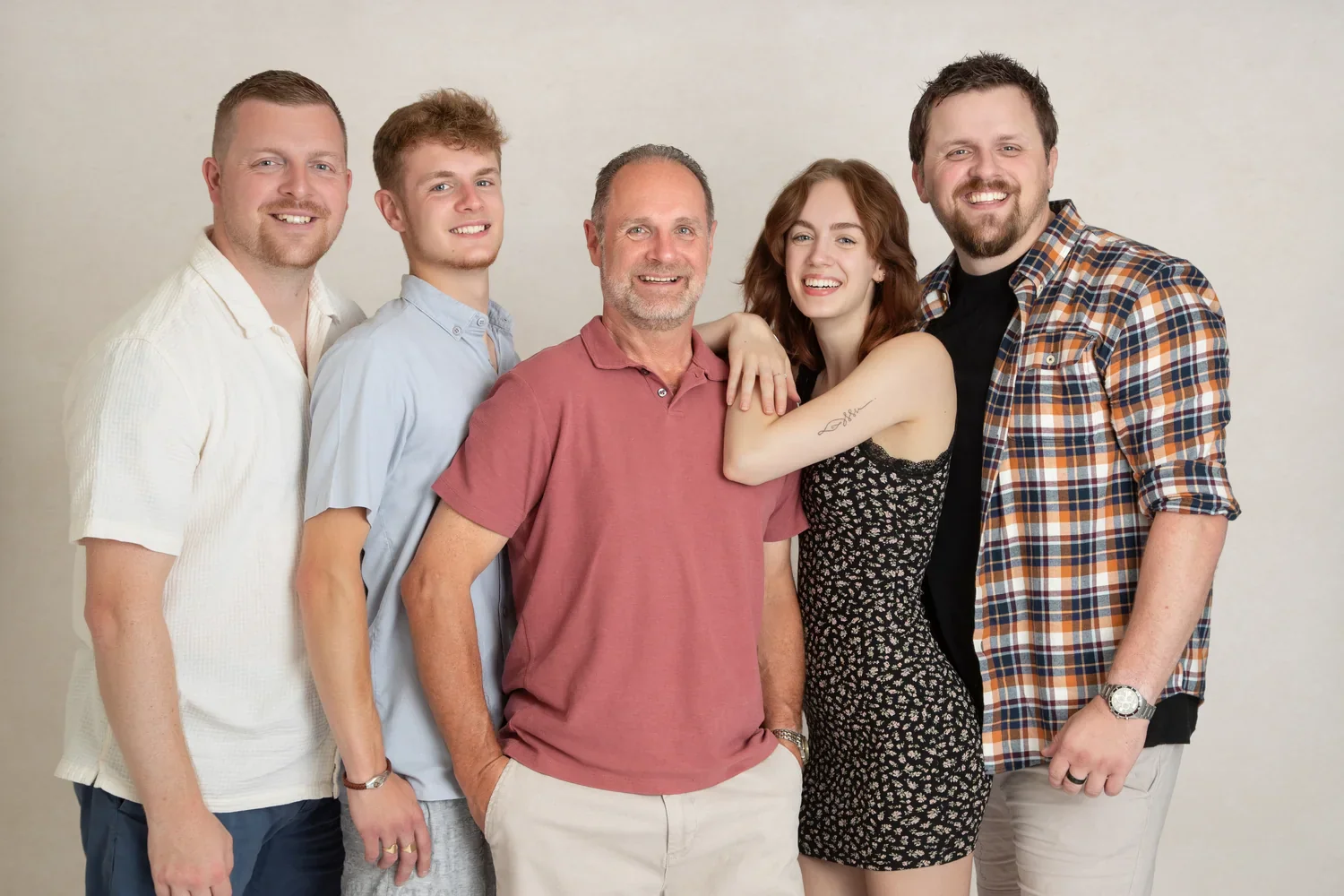 Family portrait by Matt Curtis Photography