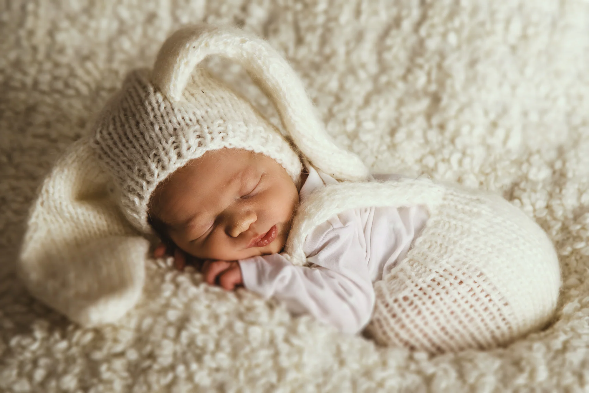 Newborn baby portrait photographed by Matt Curtis in Warminster, Wiltshire