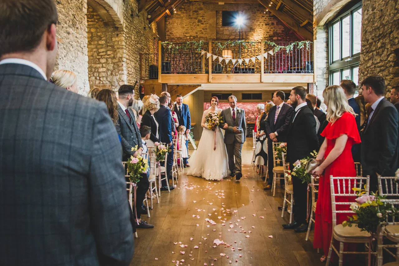 Wedding ceremony photographed with calm, confident direction