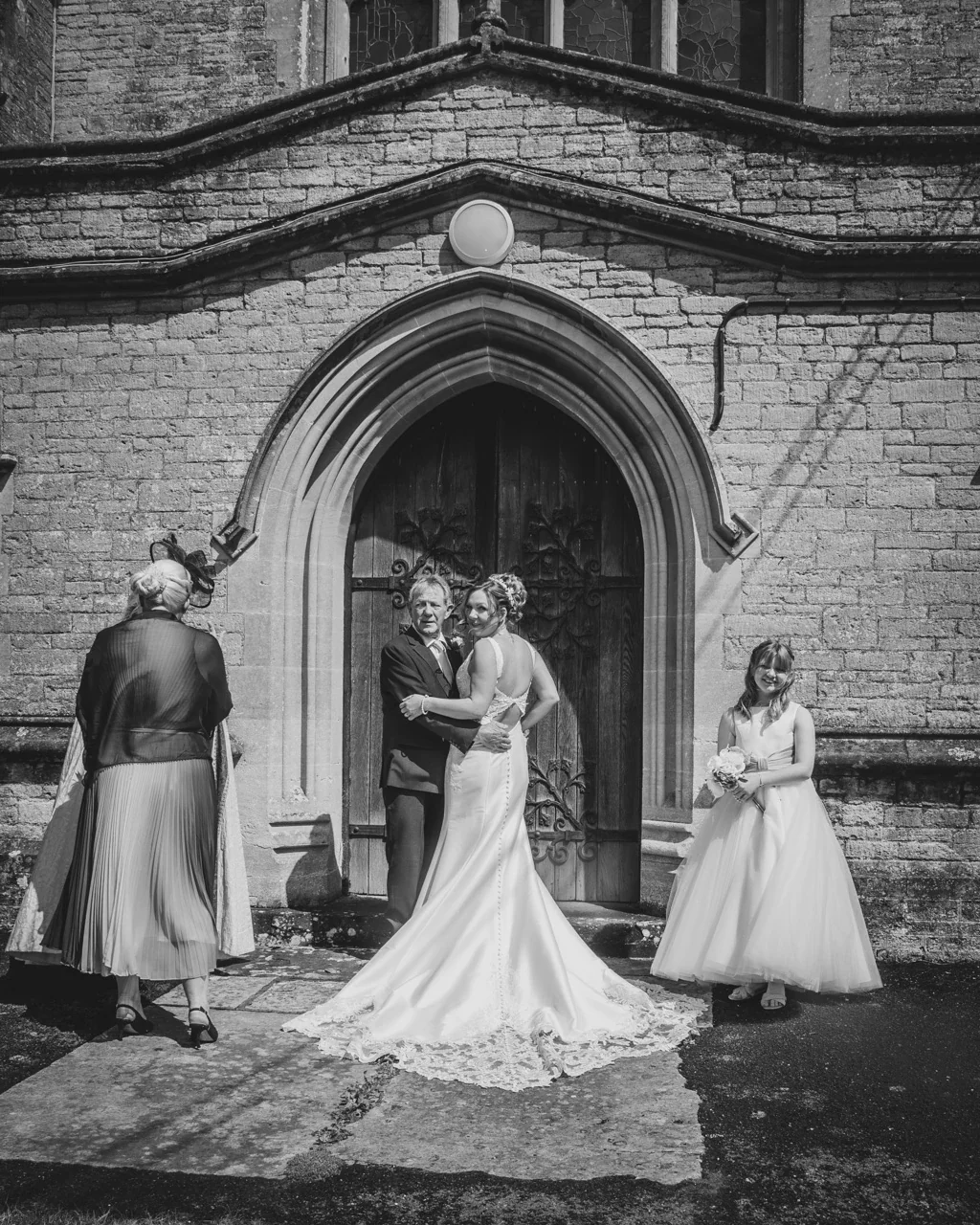 Wedding photograph by Matt Curtis, Wiltshire wedding photographer